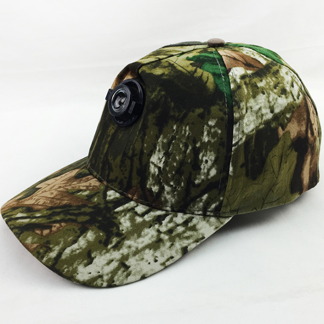 قبعة صيد السمك مع إضاءة